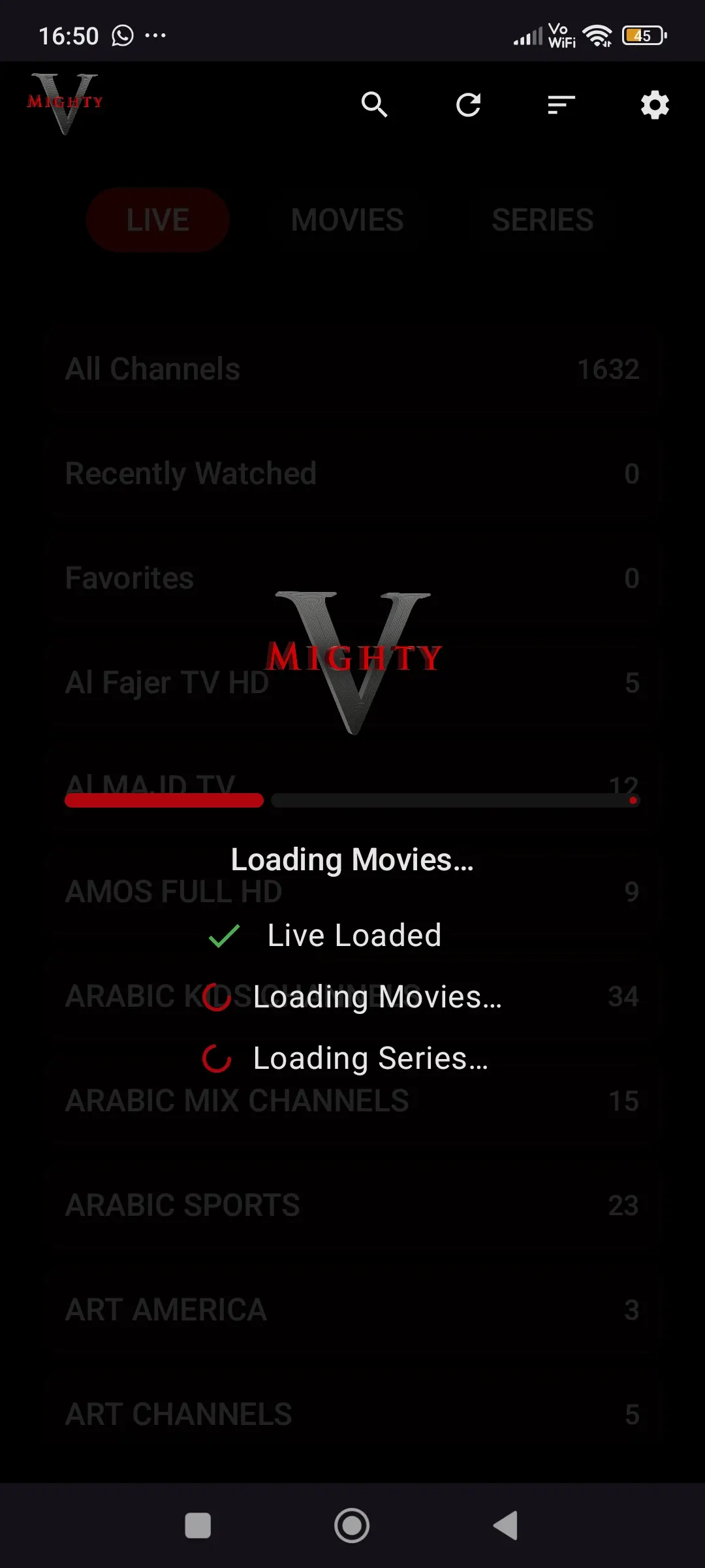 Loading playlist